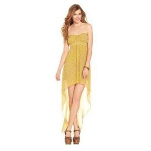 Hi-Lo Jessica Simpson XS Leopard Print Dress